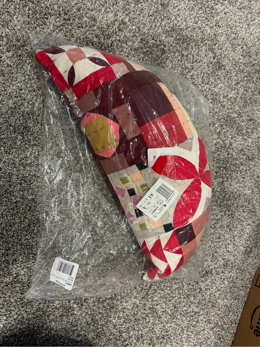 Thompson Street Studio Patchwork Pillow Berry Set of 2 NWT Nordstrom $580